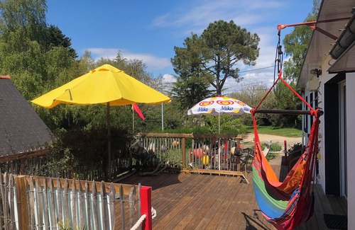 Moelan-sur-Mer Cottage | COTTAGE des RIAS 2 guest rooms or 1 suite 172 m from the sea without TV