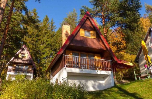 Karlovy Dvory House | Cottage with a view of Lipno lake
