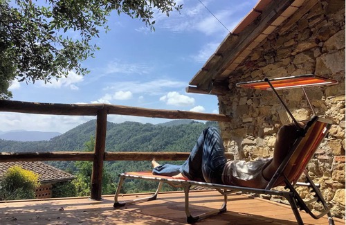 Villabuona House | Cottage with panoramic terrace on the hills of Lucca