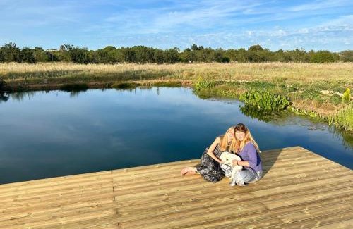 Moncarapacho e Fuseta House | Cottage with Patio on Organic Farm Near Fuseta Beach