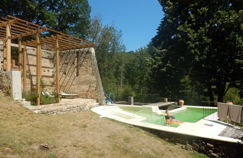 Cenne-Monestias Cottage | Cottage With pool, set in a private 5 hectare domaine, perfect for nature lovers