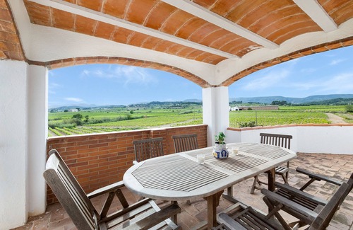 San Martin Sarroca Villa | Country House 'Cal Eloi Janet' with Mountain View, Private Pool and Wi-Fi