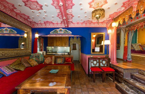 Santa Cruz del Retamar House | Country House 'Maravilloso Jardin Oriental' with Mountain View, Wi-Fi and Air Conditioning