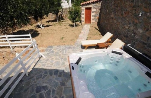 Mixorrouma House | Country house near SPILI with peaceful garden, orange trees and jacuzzi
