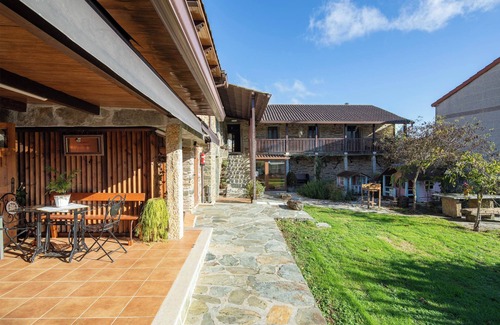 Boboras House | Country House 'O Forno Do Curro-Casiña Da Avelá' with Mountain View