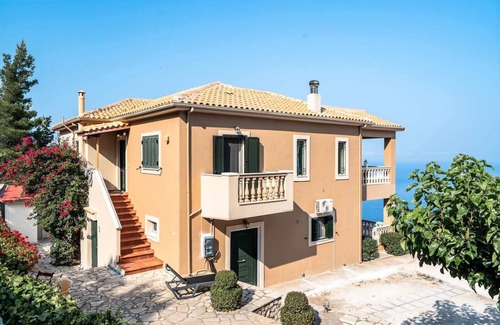 Evgiros Villa | Country House 'Sea View 2' with Sea View, Wi-Fi and Air Conditioning
