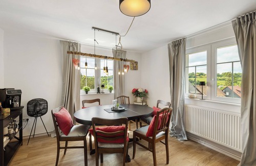 Feldatal House | Country House 'Vogelsberger Bett Unser Korkhaus' with Mountain View, Private Terrace and Wi-Fi