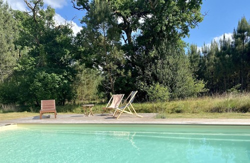 Lencouacq House | Country house with swimming pool in the heart of the forest of the Landes regional park