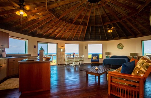 Playa Sardinas II Cottage | Couples Honeymooners Friends Round Hilltop Home with Endless Water Views
