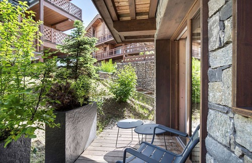 Le Praz Apartment | Courchevel Le Praz: Apt 36m², 2 adults + 2 kids, Wifi, Parking
