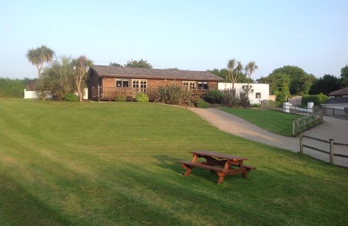 Hayle Apartment | Cowslip Kabyn - Set In Enclosed Two Acre Garden in the St Ives Bay Area