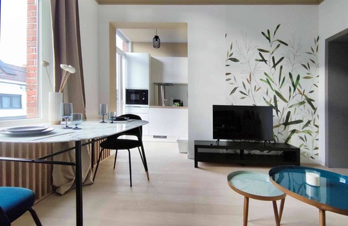 Baudour Apartment | Cozy 1-bedroom apartment in wonderful Saint-Ghislain with WiFi