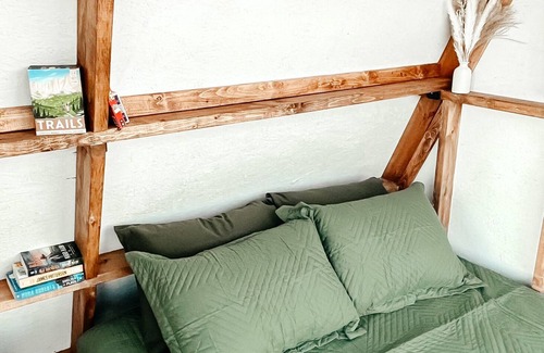 Washington County Cabin | Cozy 1-bedroom A-Frame nestled on a farm overlooking the Blue Ridge Mountains