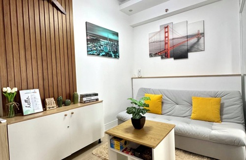 Balibago Condo | Cozy 1-bedroom condo with few steps away to Sta. Rosa SM Mall.