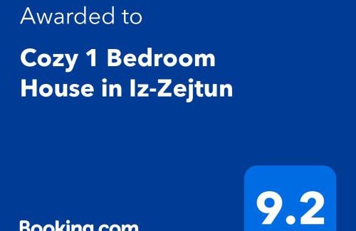 Zejtun House | Cozy 1 Bedroom House in Iz-Zejtun