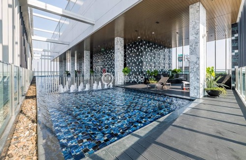 Bangkok Central Business District Apartment | Cozy 1 bedroom - Center 500mbtsE5-Skytop