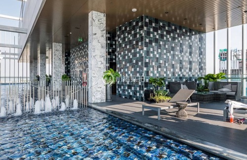 Bangkok Central Business District Apartment | Cozy 1 bedroom - Center 500mbtsE5-Skytop