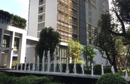 Bangkok Central Business District Apartment | Cozy 1 bedroom - Center 500mbtsE5-Skytop