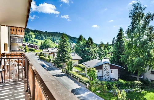 Les Gets Apartment | Cozy 1BR + Alcove, Balcony, Near Slopes and Town, Sleeps 6