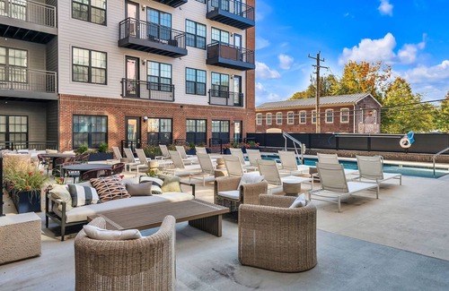 North Chesterfield Apartment | Cozy 1BR Apt Private Balcony, Gym, Yoga, Pool & Co-Working Space