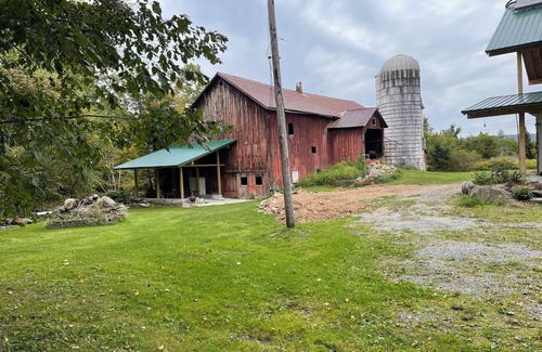 Mount Upton Apartment | Cozy 2 bed 2 bath apt. with porch, peaceful Riverfront in the NW Catskill area