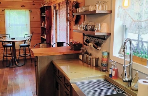 Pisgah Cabin | Cozy 2-bedroom custom cabin
