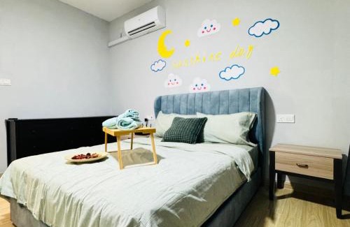 Gelang Patah Apartment | Cozy 2B1R 6pax Condo Forest City 3A-1609