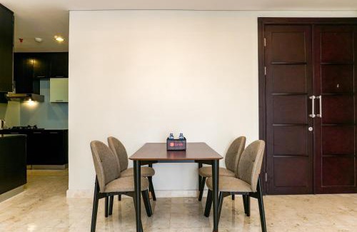 Karet Apartment | Cozy 2BR @ The Masterpiece Condominium Epicentrum Apartment By Travelio