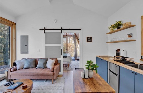 Damascus Cabin | Cozy A-Frame | Hot Tub, Fire Pit & Pet-Friendly