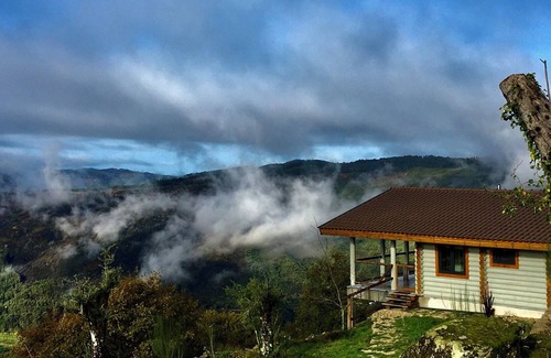 Molares Ski Chalet | Cozy accommodation with hot tub with panoramic views of mountain and valley