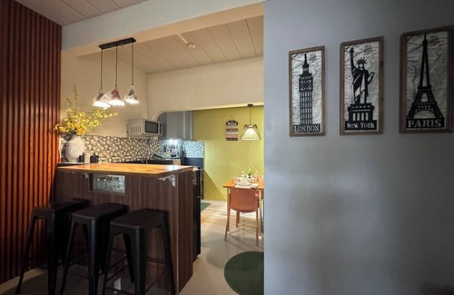 Angeles City House | Cozy and Charming 2-bedroom townhouse located near Clark and Malls free parking