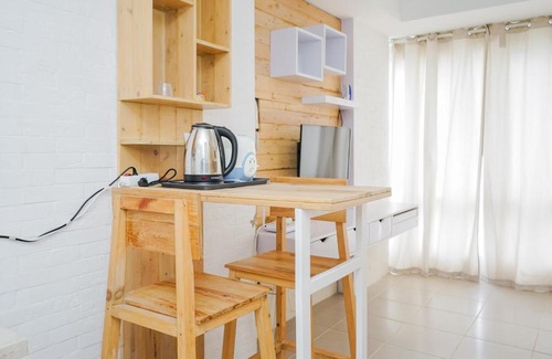 Ciputat Apartment | Cozy and Minimalist Studio Altiz Bintaro Plaza Apartment By Travelio