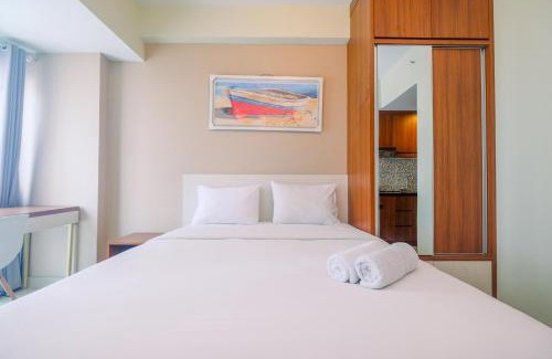 Bekasi Timur Apartment | Cozy and Minimalist Studio Apartment at Grand Dhika City By Travelio