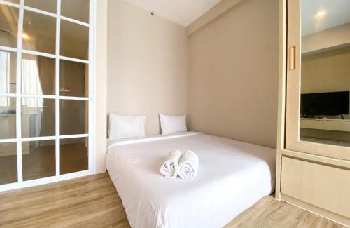 Cikarang Apartment | Cozy and Simple Big Studio Vasanta Innopark Apartment By Travelio