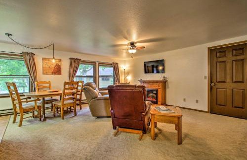 Columbus Apartment | Cozy Anglers Apt - Steps to Trout Fishing River!