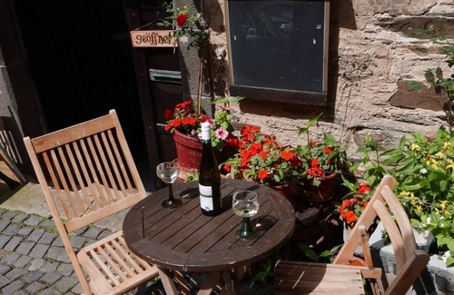 Beilstein Apartment | Cozy Apartment in 14th Century Historic Building in Beautiful Medieval Town
