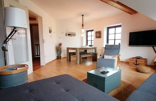 Osdorf House | Cozy apartment in Scandinavian-maritime style near Baltic Sea beach