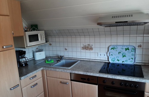 Sahlenburg Condo | Cozy apartment in the Lore house with a sunny balcony