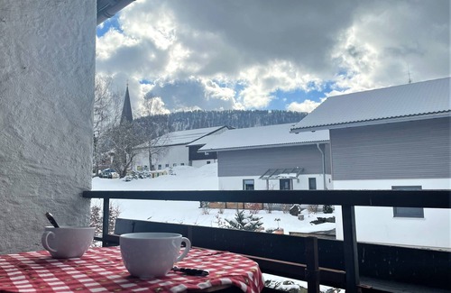 Steibis Apartment | Cozy apartment with south-facing balcony centrally located in the Allgäu, ski and hiking area