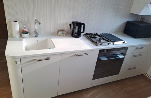Jurmala Apartment | Cozy apt, 100m beach, AC, workstation, balcony, backyard, self check-in, yogamat