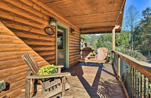 Weaverville Cabin | Cozy Asheville-Area Cabin w/Hot Tub & Fireplace!