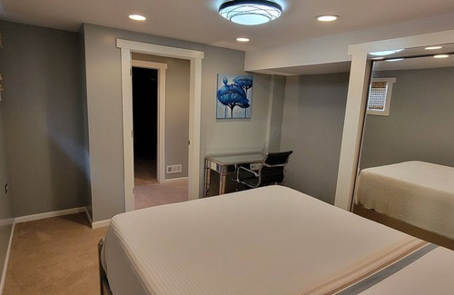 Glenview House | Cozy Basement with its own private entrance. 2 bedrooms and 1 full bath.