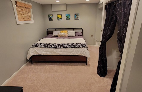 Glenview House | Cozy Basement with its own private entrance. 2 bedrooms and 1 full bath.