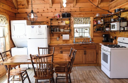 Leeper Cabin | Cozy Bear Log Cabin near Cook Forest State Park