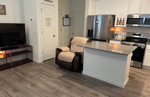 Fort Lupton House | Cozy bedroom in a townhome in Fort Lupton with AC, WiFi