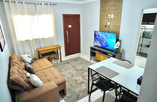 Tres Lagoas House | Cozy House, 2 bedrooms, 1 Air Conditioning, Large Garage, Full Kitchen