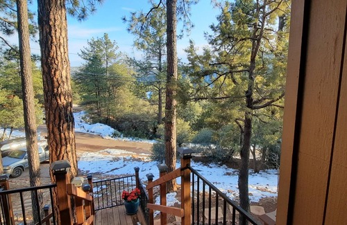 Strawberry Cabin | Cozy Cabin in Pines w/Views!