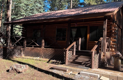 Los Ojos Cabin | Cozy cabin in the beautiful Brazos canyon at the base of the Brazos Cliffs.