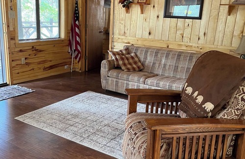 Los Ojos Cabin | Cozy cabin in the beautiful Brazos canyon at the base of the Brazos Cliffs.