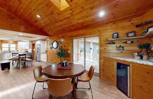 McHenry House | Cozy Cabin-Style Home with Private Hot Tub, Game Room, & Large Deck - Close to Wisp
